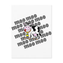 Cow Moo postcards by pollop Cow Moo postcards