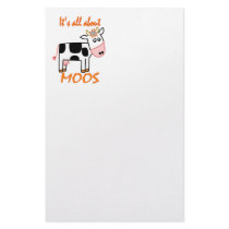 Cow Moos Customized Stationery
