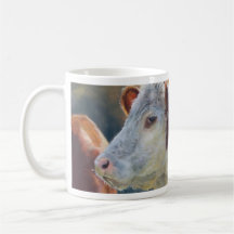 Cow Mug saying Moove it along