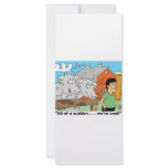 COW / NOSE RING / FARMER KID CARTOON GIFTWARE rack cards