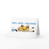 Cow on Calffeine cards by creationhrt Cow on Calffeine cards