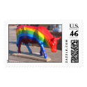 Cow Parade in Moscow postage