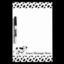Cow Pattern dry erase boards