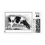COW PENCIL ART STAMP