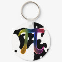 Cow PI Keychain