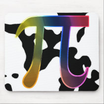 Cow PI Mousepad mousepads