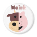 Cow + Pig = Moink magnet