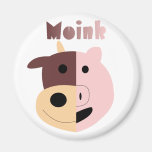 Cow + Pig = Moink magnet