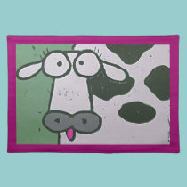 cow placemat placemats