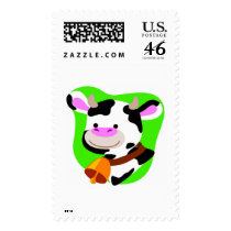 Cow Postage Stamp