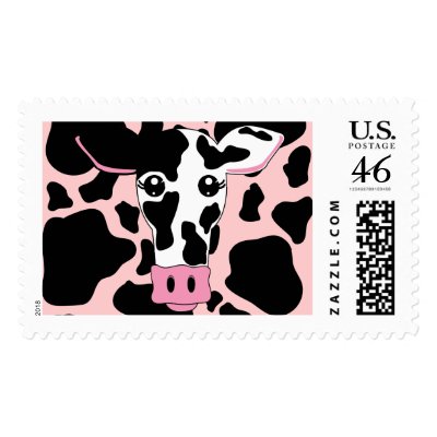 Cow Stamp by totallypainted