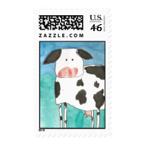 Cow Postage Stamp