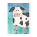 Cow Postcard by sarahwolf2 Cow Postcard