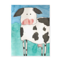Cow Postcard