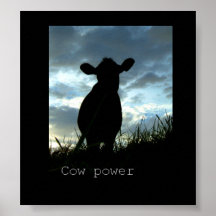 cow power print