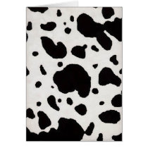Cow Print cards