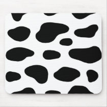 Cow Print Mouse Pad