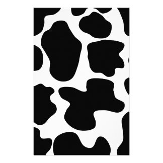 Cow Print Stationery | Zazzle