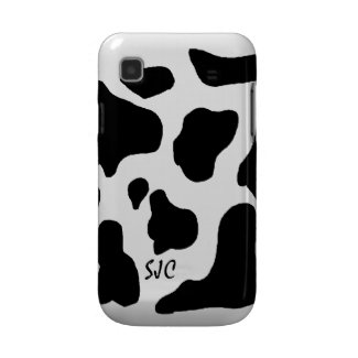 Cow Print Pattern with Your Initials Samsung Case casematecase
