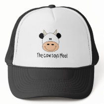 Cow Says Moo Mesh Hats