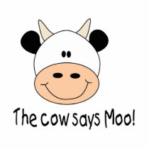 Cow Says Moo photo sculptures by cutespot Cow Says Moo photo sculptures