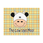 Cow Says Moo Post Cards