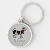 Cow Sense Keychain