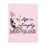 Cow Simply Moo-velous Tshirts and Gifts Postcards