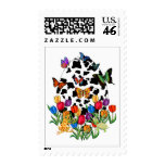 Cow Skin Easter Egg Postage Stamp