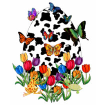 Cow Skin Easter Egg t-shirts