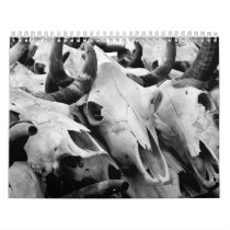 Cow Skulls calendar