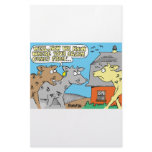 COW / SOUR CREAM HUMOR CARTOON STATIONERY PAPER