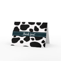 Cow Spots All Ocassion Thank You Note Cards