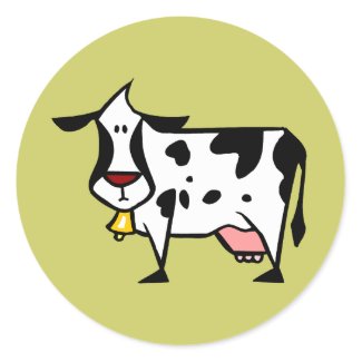 Cow Sticker sticker