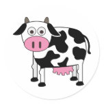 Cow stickers