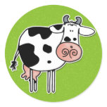 cow sticker