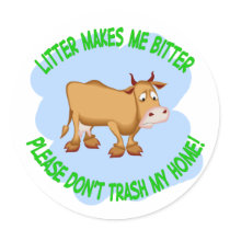 cow sticker