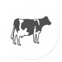 Cow Sticker