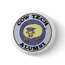 Cow Tech Alumni buttons by AmazingSox Cow Tech Alumni buttons