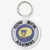 Cow Tech Alumni keychains by AmazingSox Cow Tech Alumni keychains