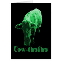 Cow-thulhu cards