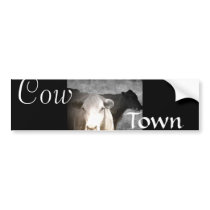 Cow Town Bumper Stickers