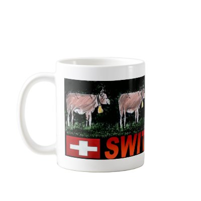 COW TRAIL COFFEE MUGS by Countryswiss