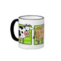 cow trio mugs
