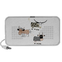 Cow Trio Speakers