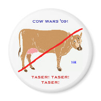 COW WARS '09! magnet