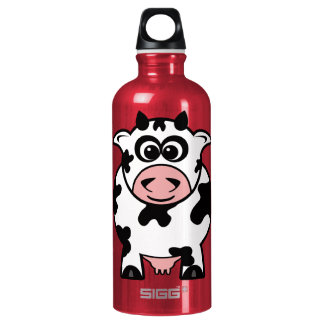 cow print gallon water bottle