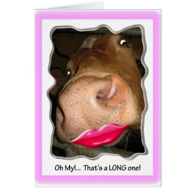 Cow With Lips