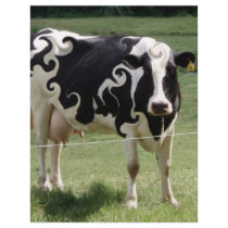 COW WITH SWRILLS LETTERHEAD