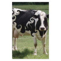 COW WITH SWRILLS STATIONERY PAPER